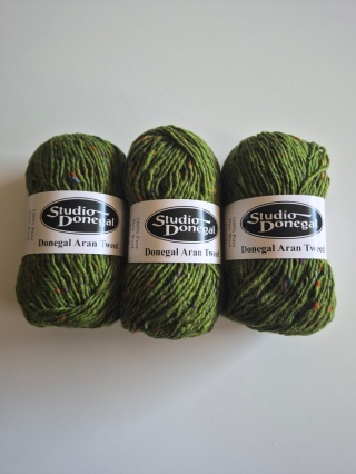 ARAN TWEED 4824 - trawiasta zieleń