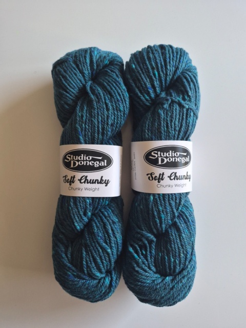 SOFT CHUNKY 6528 -cyjan morski