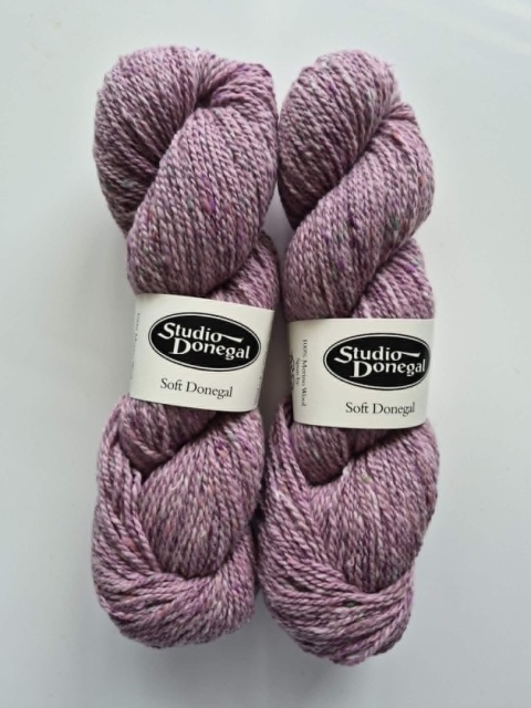SOFT DONEGAL Pink lilac - liliowy róż